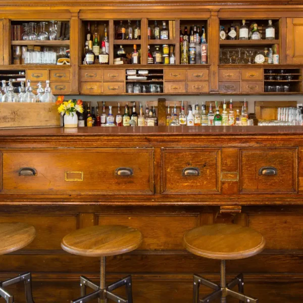 Bar at On The River Inn